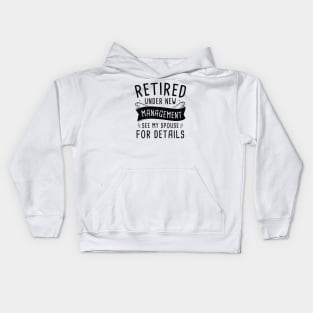 Retired Kids Hoodie